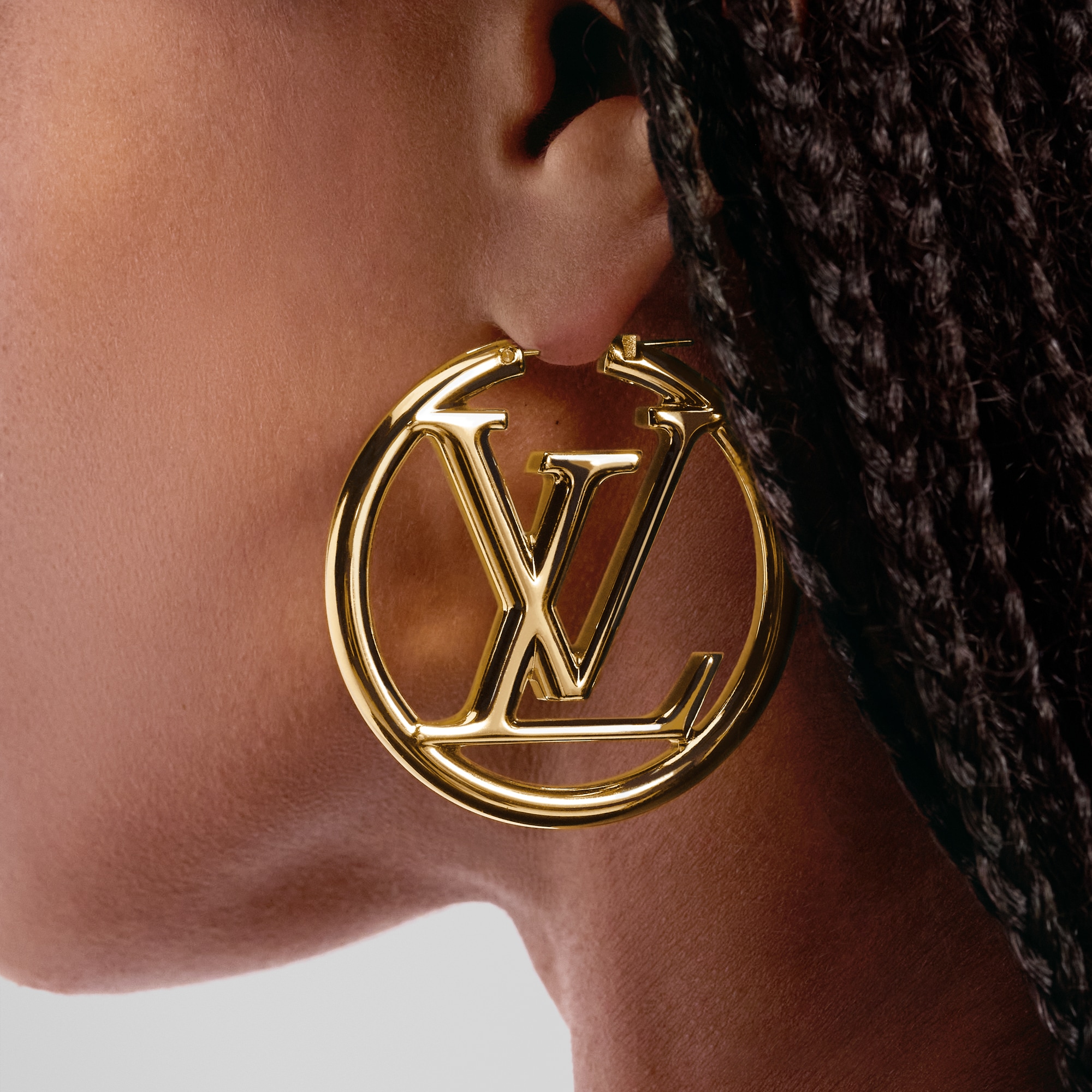 Jent Louis Melt half hoop pierce 片耳 Croissant Half Hoop Studs